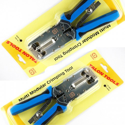 Kìm Bấm Mạng Đa Năng Cat6 RJ45 – RJ11 Cao Cấp Talon TL-2810R Chính Hãng Taiwan (Có chữ TL-2810R trên Kềm)