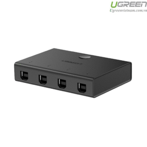 Bộ chuyển 4 máy tính dùng 1 máy in cổng USB 2.0 Ugreen 30346 cao cấp